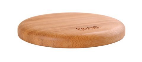 WoodPuck: Bamboo Edition Fast Wireless Charger, 7.5W Charging for iPhone XS, XS Max, XR, X, 8, 8 Plus,10W Fast Charger for Galaxy S9, S9 Plus, S8, S8+ 5 WoodPuck: Bamboo Edition Fast Wireless Charger, 7.5W Charging for iPhone XS, XS Max, XR, X, 8, 8 Plus,10W Fast Charger for Galaxy S9, S9 Plus, S8, S8+ - Image 5