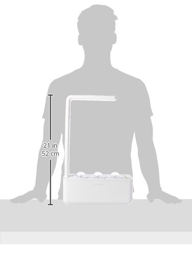 Click & Grow Smart Garden 3 Indoor Gardening Kit (Includes Basil Capsules), White 7 Click & Grow Smart Garden 3 Indoor Gardening Kit (Includes Basil Capsules), White - Image 7