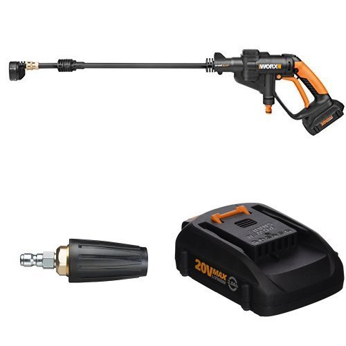 WORX WG629 Cordless Hydroshot Portable Power Cleaner, 20V Power Share Platform with Charger Included 1 WORX WG629 Cordless Hydroshot Portable Power Cleaner, 20V Power Share Platform with Charger Included