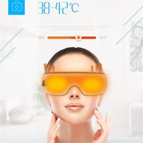 TRDCZ Wireless Electric Eye Massage with Heat Compression Air Pressure Eye Care Stress Relief Anti-Aging Remove Eye Wrinkles Goggles 4