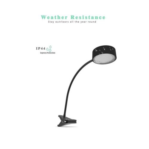 Solar Powered BBQ Grill Light, Wireless Light, Flexible LED Wall Lamp,Brightest Clip On Lamp with Ultra Bright LED Lights Perfect for Outdoor BBQ Gril 2