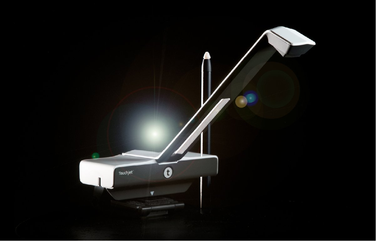 Touchjet WAVE Android Tablet Virtual Touchscreen TV System Projector 1 Touchjet WAVE Android Tablet Virtual Touchscreen TV System Projector