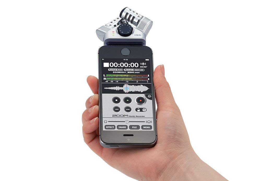 Zoom iQ6 iOS Lightning X/Y Microphone 12 Zoom iQ6 iOS Lightning X/Y Microphone - Image 12