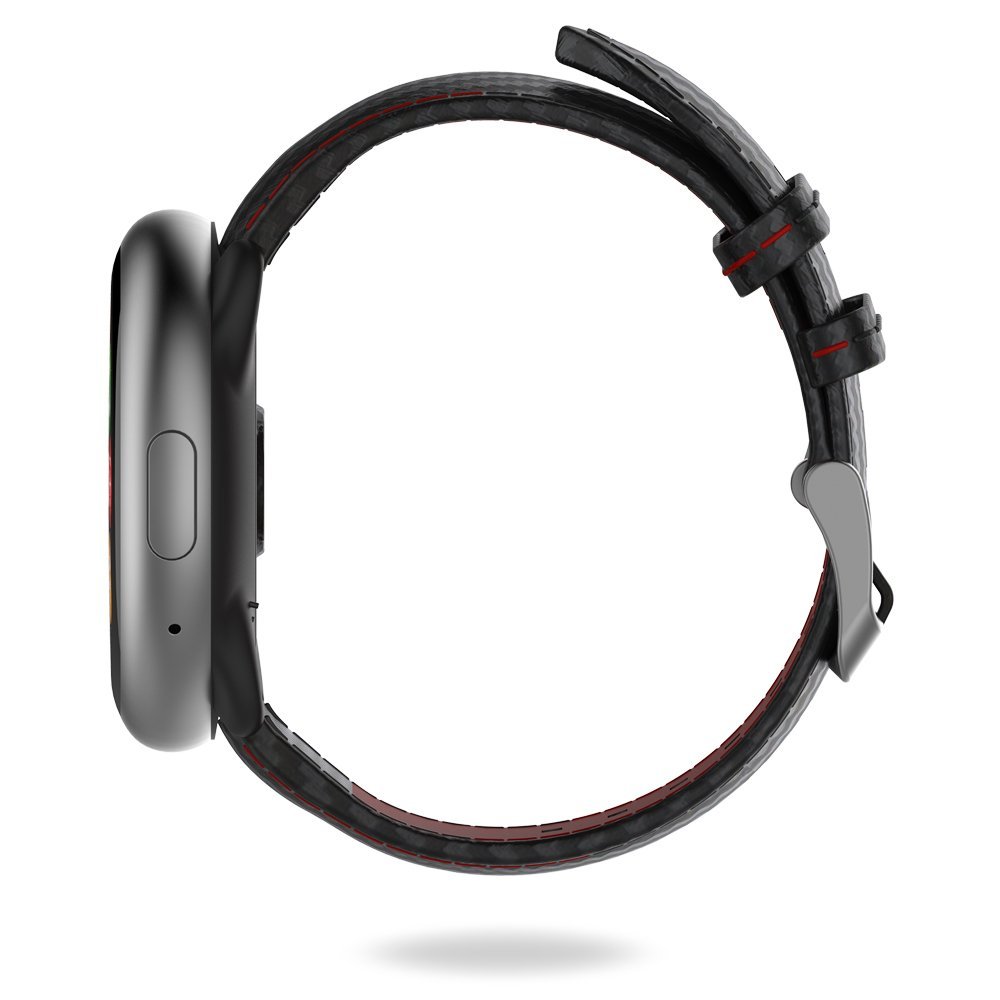 MyKronoz ZeRound2 HR Premium Smartwatch with Heart Rate Monitoring and Smart Notifications, Swiss Design, iOS and Android - Brushed Silver / Black Car 7 MyKronoz ZeRound2 HR Premium Smartwatch with Heart Rate Monitoring and Smart Notifications, Swiss Design, iOS and Android - Brushed Silver / Black Car - Image 7