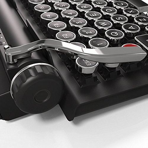 Qwerkywriter S Typewriter Inspired Retro Mechanical Wired & Wireless Keyboard with Tablet Stand 6 Qwerkywriter S Typewriter Inspired Retro Mechanical Wired & Wireless Keyboard with Tablet Stand - Image 6