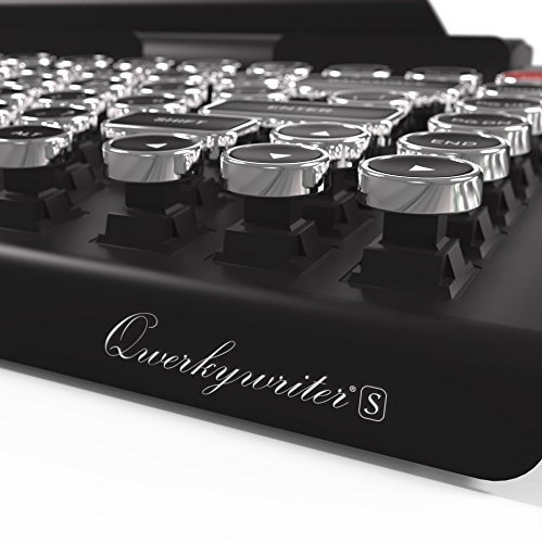 Qwerkywriter S Typewriter Inspired Retro Mechanical Wired & Wireless Keyboard with Tablet Stand 7 Qwerkywriter S Typewriter Inspired Retro Mechanical Wired & Wireless Keyboard with Tablet Stand - Image 7