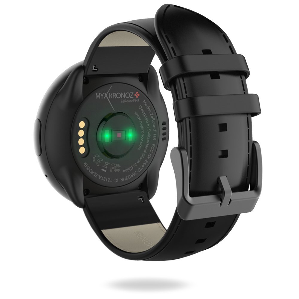 MyKronoz ZeRound2 HR Premium Smartwatch with Heart Rate Monitoring and Smart Notifications, Swiss Design, iOS and Android - Brushed Silver / Black Car 41 MyKronoz ZeRound2 HR Premium Smartwatch with Heart Rate Monitoring and Smart Notifications, Swiss Design, iOS and Android - Brushed Silver / Black Car - Image 41