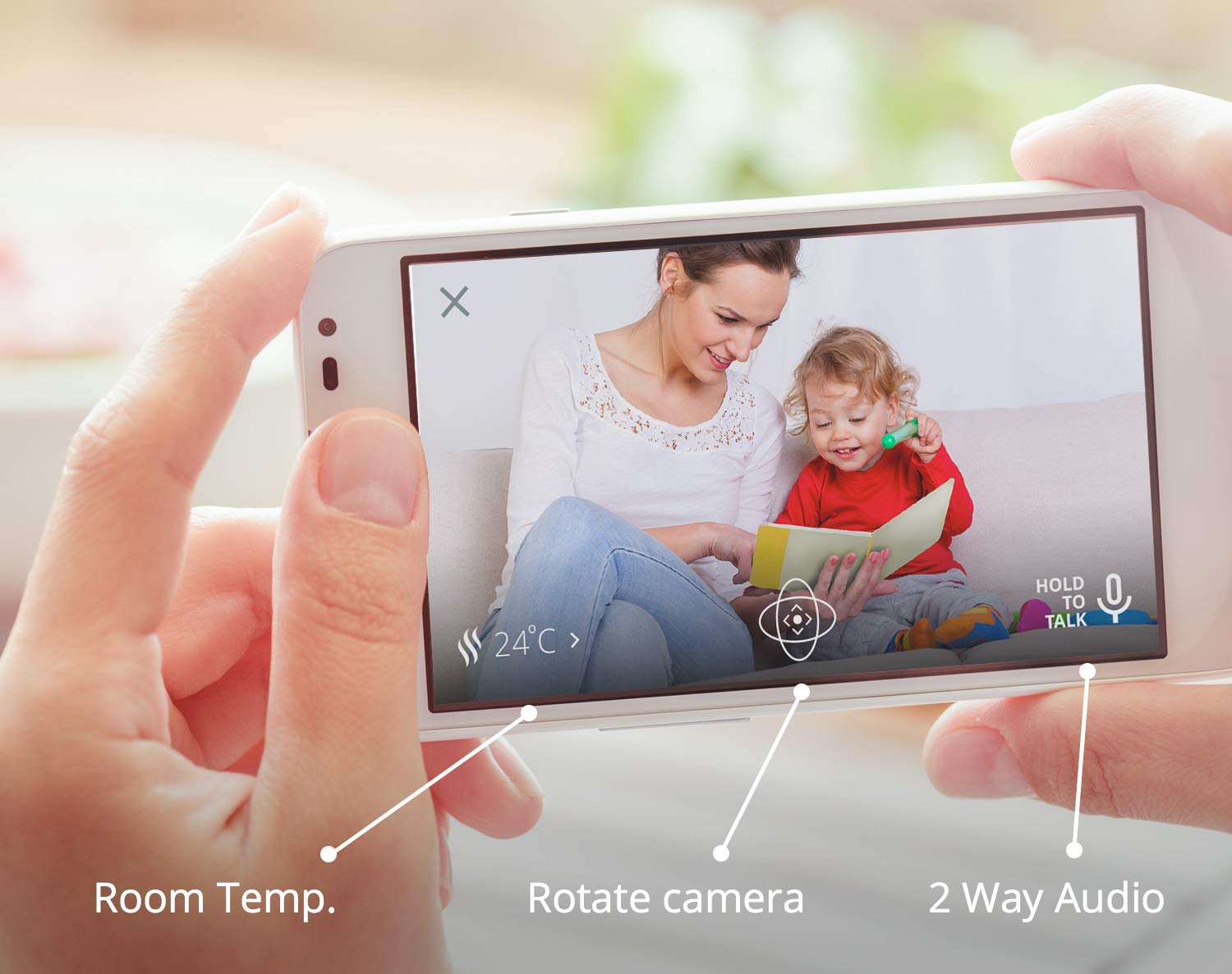 Invidyo: World's Smartest Video Baby Monitor with Crying Detection, Stranger Alerts and Smile Albums 3 Invidyo: World's Smartest Video Baby Monitor with Crying Detection, Stranger Alerts and Smile Albums - Image 3