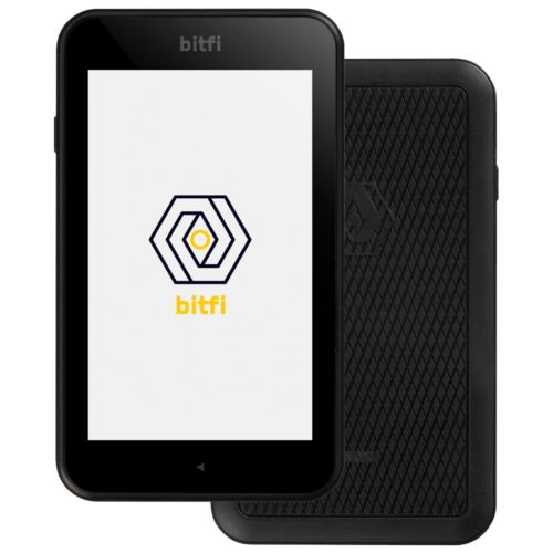 Bitfi Cryptocurrency Hardware Wallet - Black 6