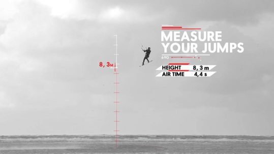 PIQ North Kiteboarding Wearable Kiteboard Sport Tracker - Instant Jump Height Readout & Ride Analysis 6