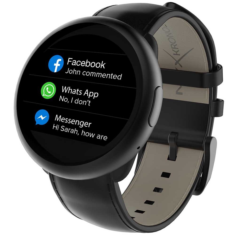 MyKronoz ZeRound2 HR Premium Smartwatch with Heart Rate Monitoring and Smart Notifications, Swiss Design, iOS and Android - Brushed Silver / Black Car 40 MyKronoz ZeRound2 HR Premium Smartwatch with Heart Rate Monitoring and Smart Notifications, Swiss Design, iOS and Android - Brushed Silver / Black Car - Image 40