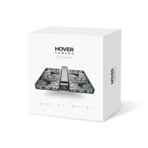 Hover Camera Passport Self-Flying Drone, 4k Video & 13MP Photography, Auto-Follow, Facial Recognition Deluxe Version 8