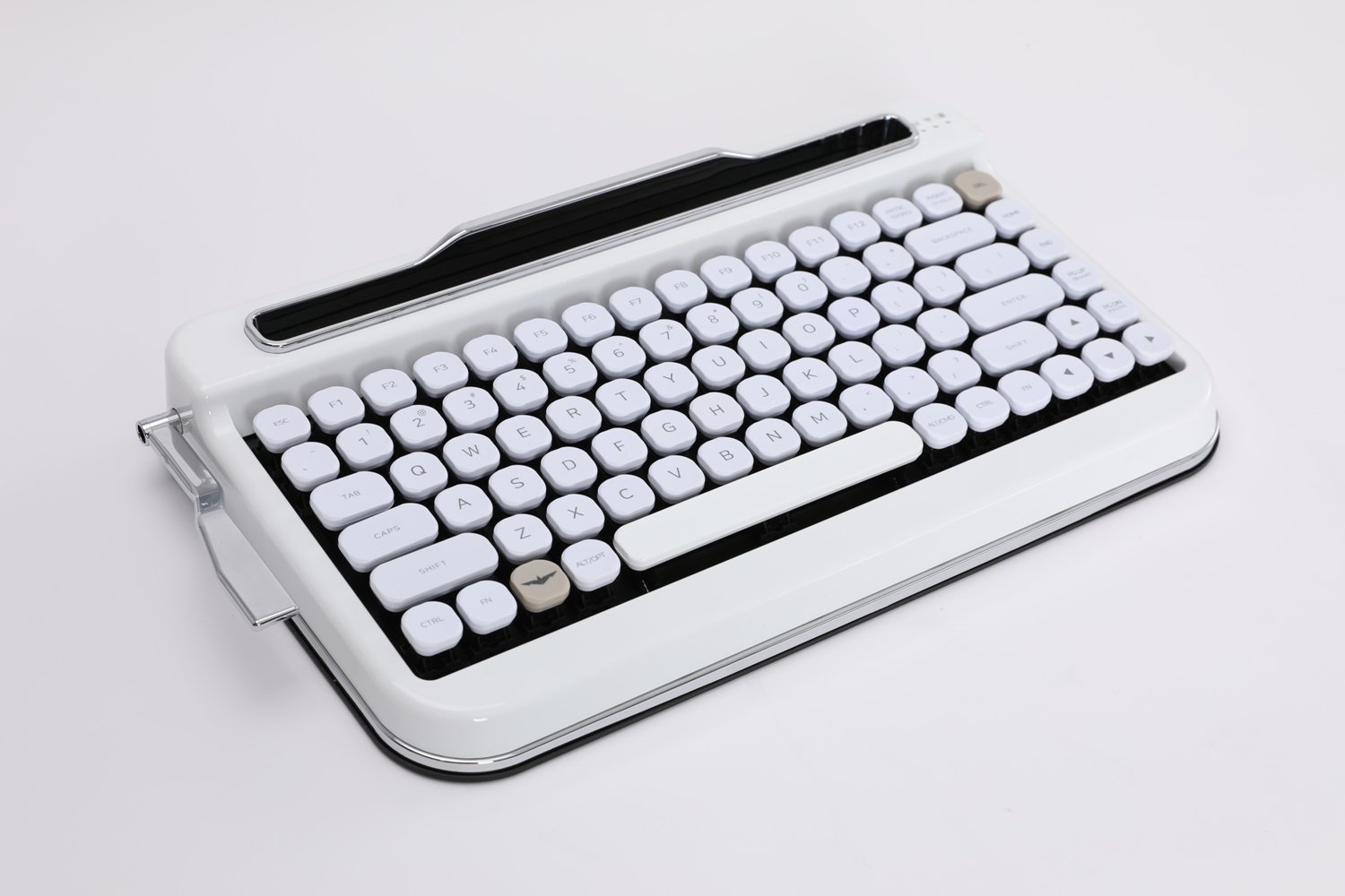 Penna Bluetooth Keyboard with White Diamond Shape Keycap(US Language) (Switch-Cherry Mx Blue, Pure White) 19 Penna Bluetooth Keyboard with White Diamond Shape Keycap(US Language) (Switch-Cherry Mx Blue, Pure White) - Image 19