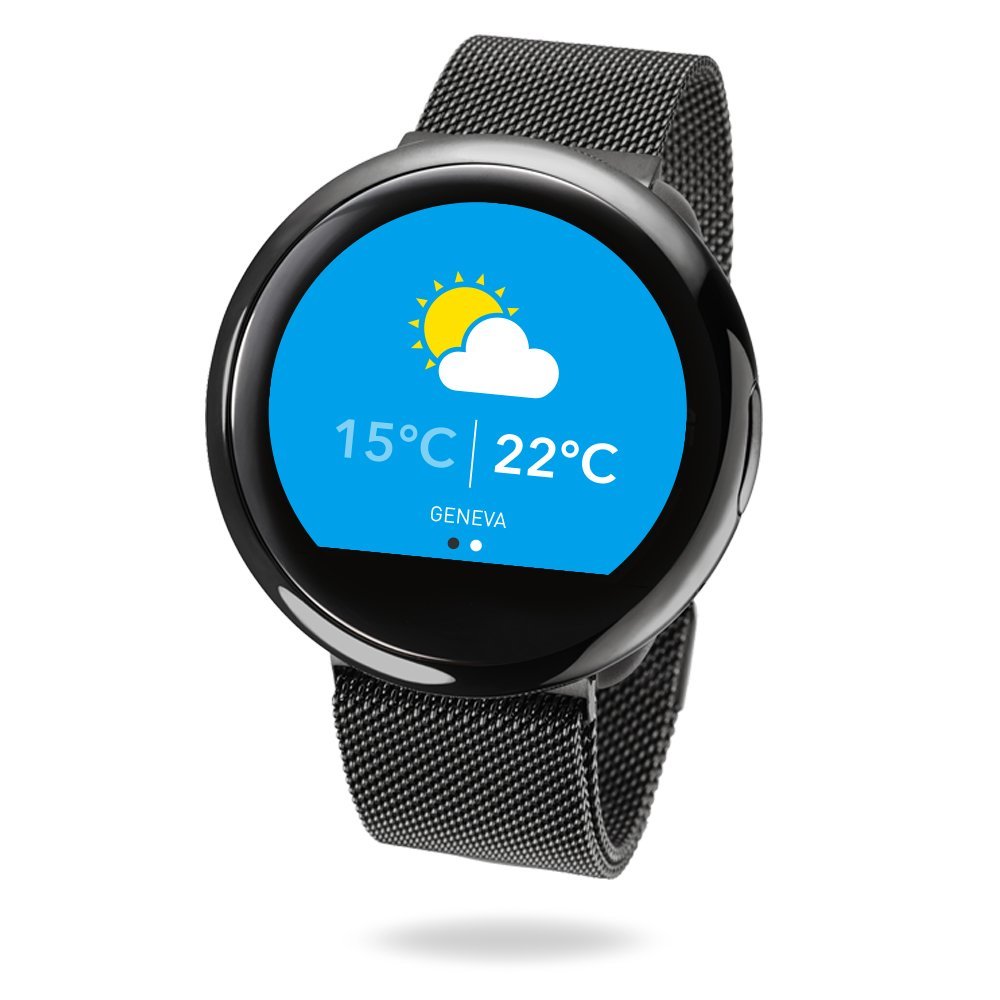 MyKronoz ZeRound2 HR Premium Smartwatch with Heart Rate Monitoring and Smart Notifications, Swiss Design, iOS and Android - Brushed Silver / Black Car 35 MyKronoz ZeRound2 HR Premium Smartwatch with Heart Rate Monitoring and Smart Notifications, Swiss Design, iOS and Android - Brushed Silver / Black Car - Image 35