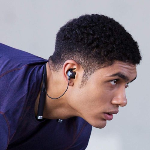 VI Sense Wireless Headphones with on-Demand AI Personal Trainer Human-Sounding Voice Coaches You in Realtime Using a Built-in Fitness Tracker and Hear 4