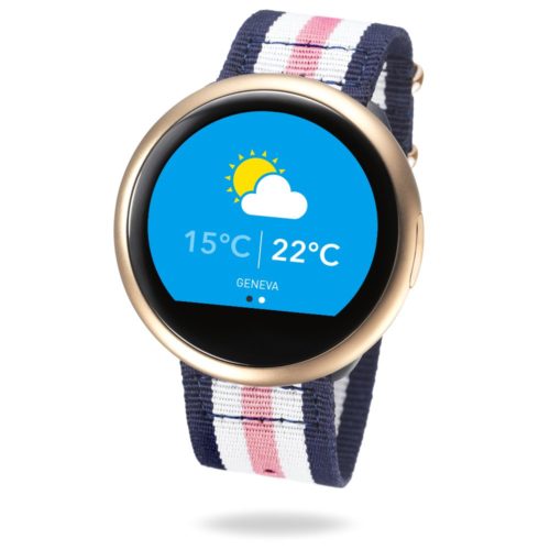 MyKronoz ZeRound2 HR Premium Smartwatch with Heart Rate Monitoring and Smart Notifications, Swiss Design, iOS and Android - Brushed Silver / Black Car 12
