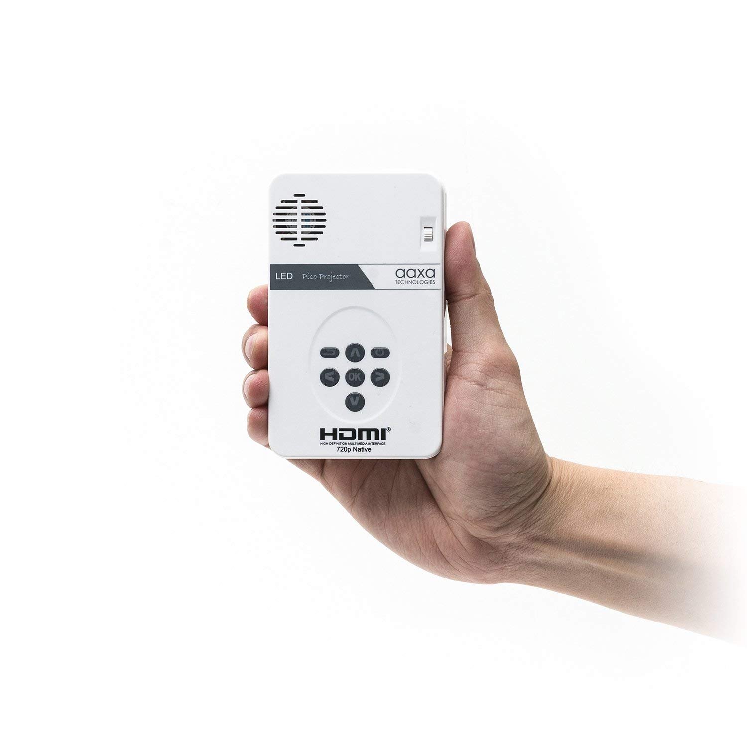 AAXA Technologies KP-101-01 AAXA LED Pico Micro Video Projector - Pocket Size Portable Mobile Mini Projector with mini-HDMI, built-in Media Player &am 1 AAXA Technologies KP-101-01 AAXA LED Pico Micro Video Projector - Pocket Size Portable Mobile Mini Projector with mini-HDMI, built-in Media Player &am 1