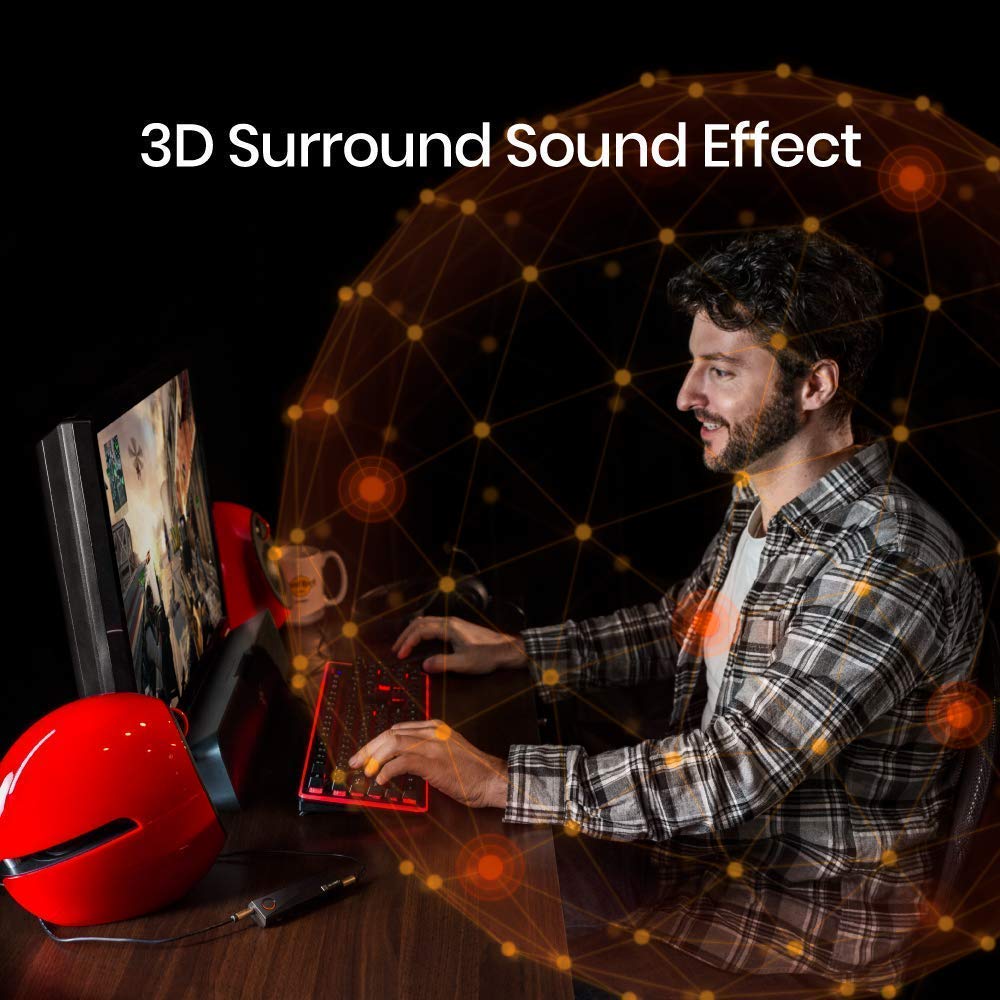 XPUMP Premium - 3D Audio External Sound Card, Portable Surround DAC for Headphone and Speaker. Smart DSP for The Ultimate Gaming, Music and Movies Lis 3 XPUMP Premium - 3D Audio External Sound Card, Portable Surround DAC for Headphone and Speaker. Smart DSP for The Ultimate Gaming, Music and Movies Lis - Image 3