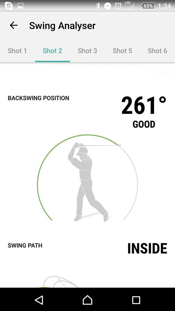 Mobitee & PIQ Wearable Golf Sport Tracker - Golf Course GPS Rangefinder on your wrist, Club GPS Shot Tracker, Club Shot Statistics, Golf Swing Ana 19