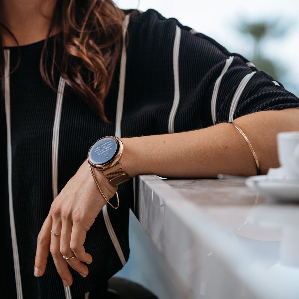 MyKronoz ZeRound2 HR Premium Smartwatch with Heart Rate Monitoring and Smart Notifications, Swiss Design, iOS and Android - Brushed Silver / Black Car 19 MyKronoz ZeRound2 HR Premium Smartwatch with Heart Rate Monitoring and Smart Notifications, Swiss Design, iOS and Android - Brushed Silver / Black Car - Image 19