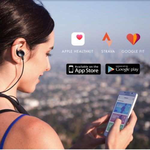 VI Sense Wireless Headphones with on-Demand AI Personal Trainer Human-Sounding Voice Coaches You in Realtime Using a Built-in Fitness Tracker and Hear 3