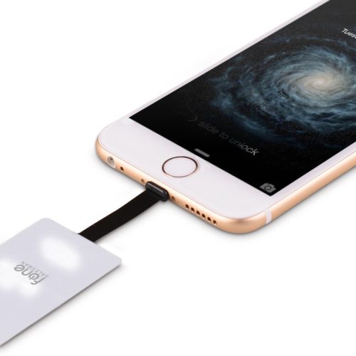 iQi Mobile - New & Improved 0.5mm Thin Qi Wireless Charging Receiver for iPhone 7, 7 Plus, 6S, 6S Plus, SE, 6, 6 Plus, 5, 5C, 5S For a Soft Case 3