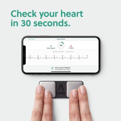Alivecor® KardiaMobile EKG Monitor | FDA-Cleared | Wireless Personal EKG | Detects Afib in 30 Seconds 3