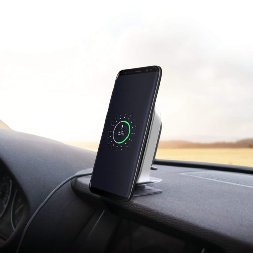 iOttie iTap Wireless Qi Wireless Car Mount & Desk Stand with Fast Charge for Samsung Galaxy S9 S9 Plus S8, S7/S7 Edge, Note 8 5 & Qi Enabled D 6