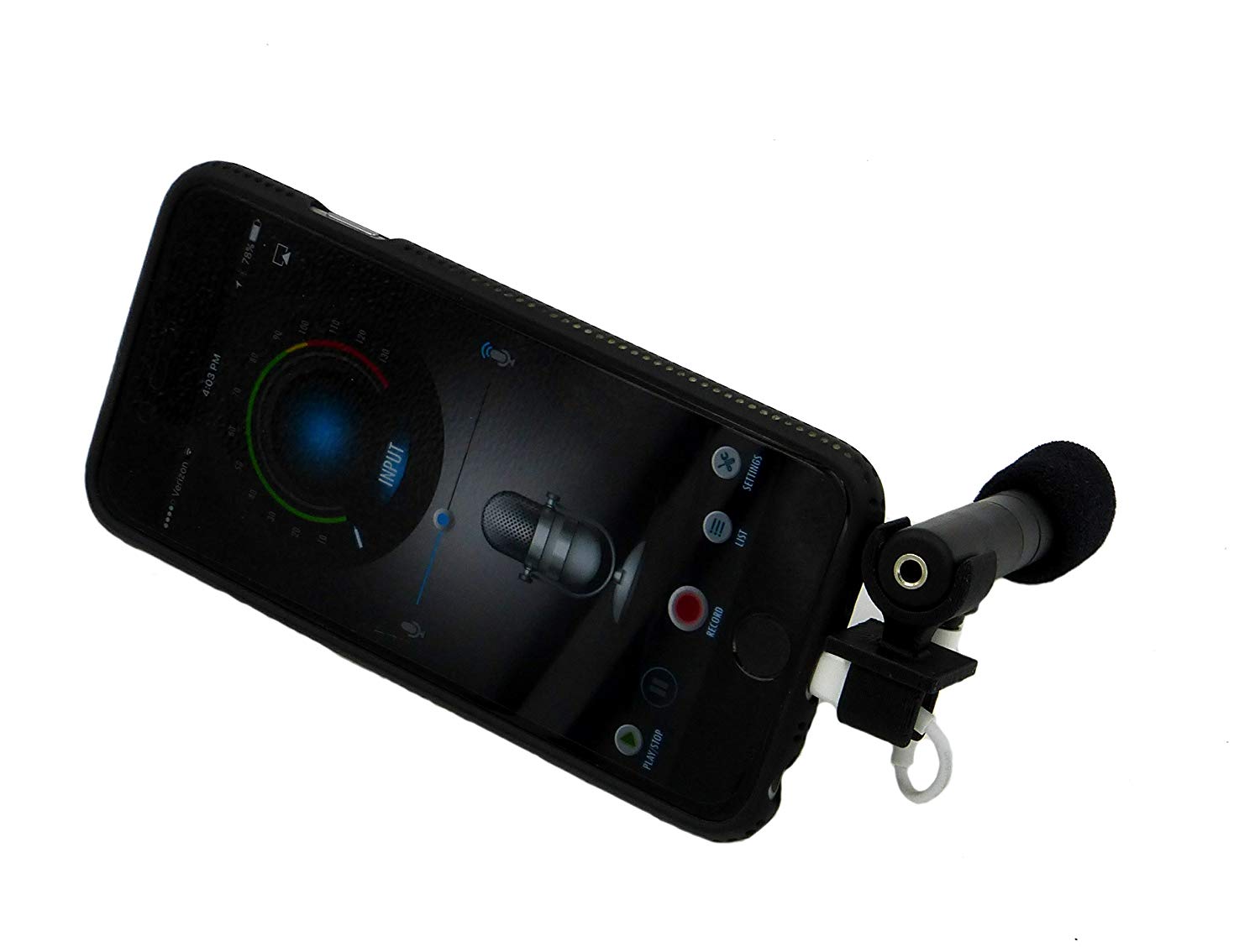 Ampridge MMSP MightyMic S+ Shotgun Cardioid Video Microphone for iPhone/iPad/Android with Headphone Monitor 14 Ampridge MMSP MightyMic S+ Shotgun Cardioid Video Microphone for iPhone/iPad/Android with Headphone Monitor - Image 14