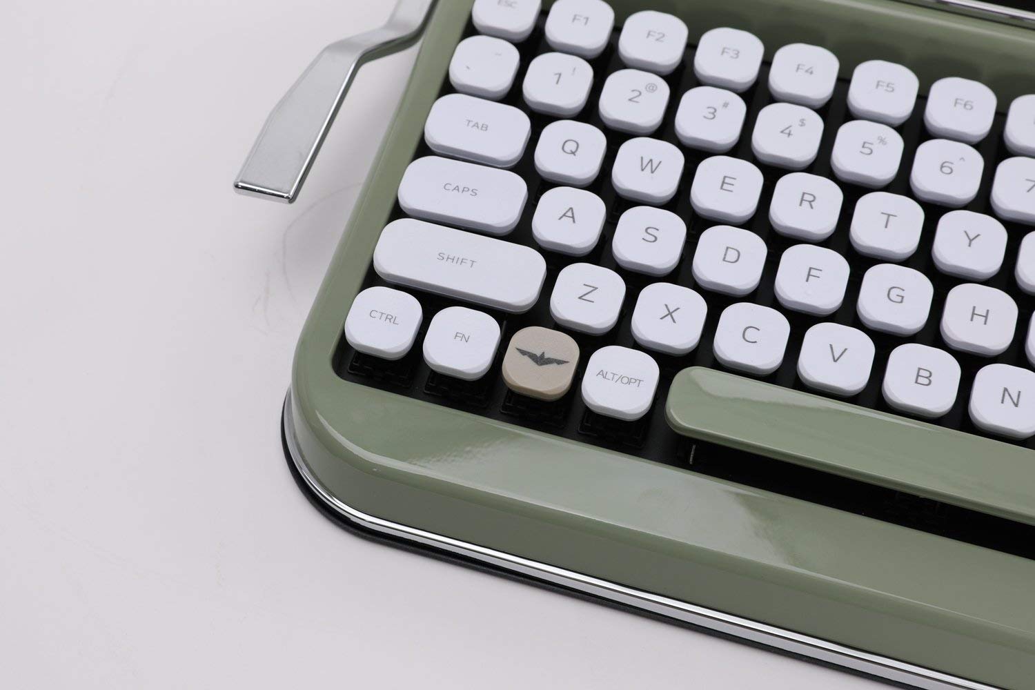 Penna Bluetooth Keyboard with White Diamond Shape Keycap(US Language) (Switch-Cherry Mx Blue, Pure White) 14 Penna Bluetooth Keyboard with White Diamond Shape Keycap(US Language) (Switch-Cherry Mx Blue, Pure White) - Image 14