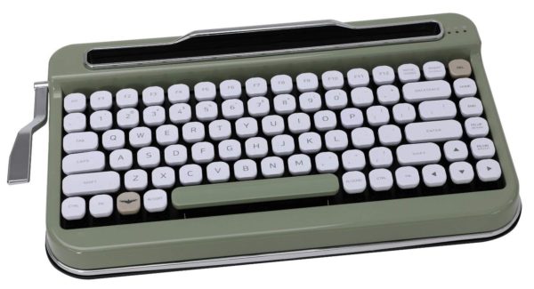 Penna Bluetooth Keyboard with White Diamond Shape Keycap(US Language) (Switch-Cherry Mx Blue, Pure White) 10