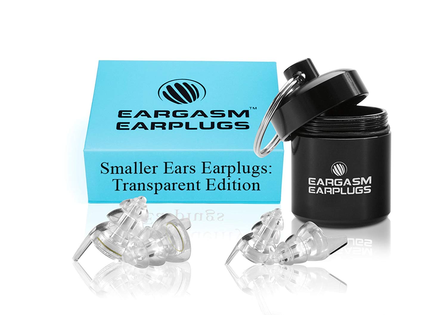 Eargasm Smaller Ears Earplugs for Concerts Musicians Motorcycles Noise Sensitivity Disorders and More! Two Different Sizes Included to Accommodate Sma 1