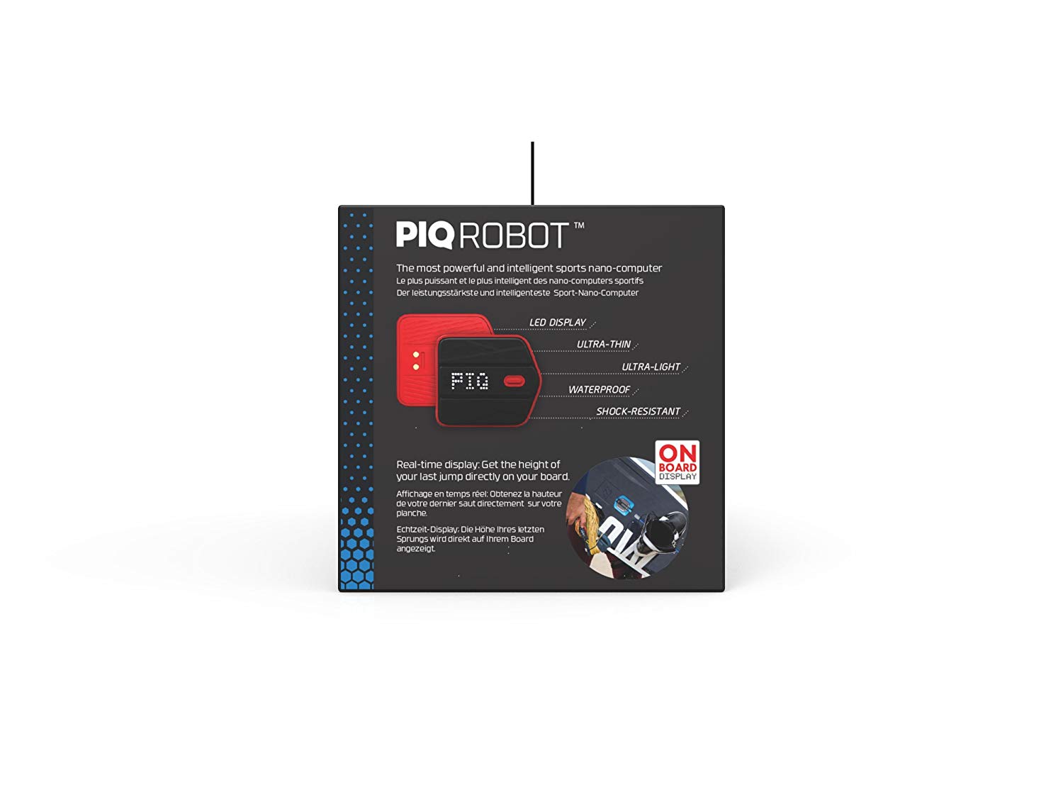 PIQ North Kiteboarding Wearable Kiteboard Sport Tracker - Instant Jump Height Readout & Ride Analysis 3 PIQ North Kiteboarding Wearable Kiteboard Sport Tracker - Instant Jump Height Readout & Ride Analysis - Image 3