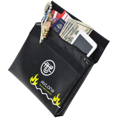 Fireproof and Waterproof Money and Important Documents Bag 9