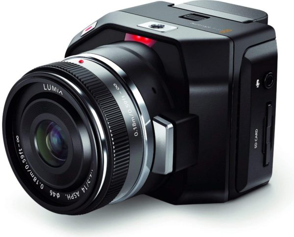 Blackmagic Design Micro Cinema Camera Body Only, with Micro Four Thirds Lens Mount, 13 Stops of Dynamic Range 14