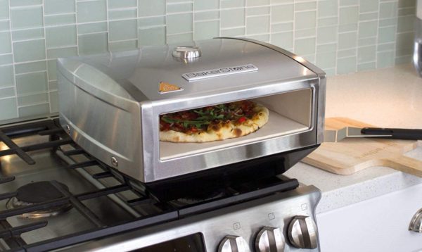 BakerStone Pizza Box, Gas Stove Top Oven (Stainless Steel) 6