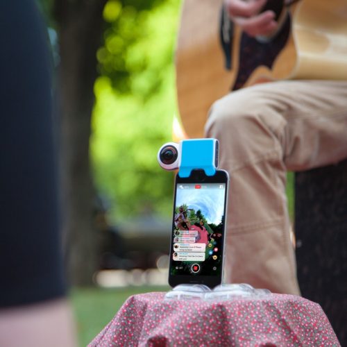 Giroptic iO HD 360 degree camera for iPhone/iPad 5
