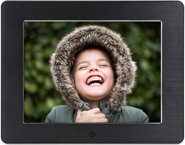 Micca 8-Inch Digital Photo Frame High Resolution LCD, MP3 Music 1080P HD Video Playback, Auto On/Off Timer (Model: N8, Replaces M808z) 1
