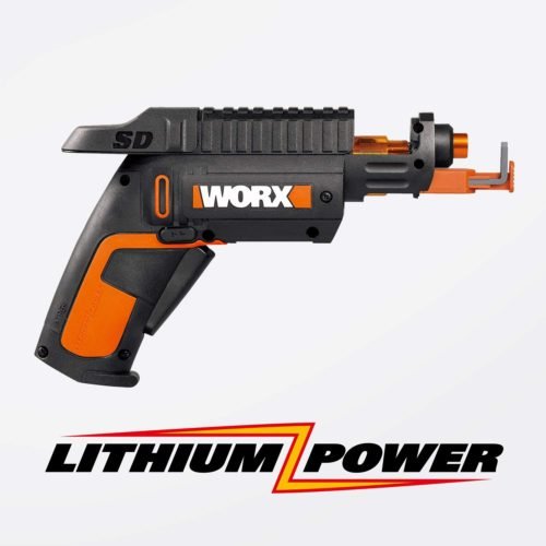 WORX WX255L SD Semi-Automatic Power Screw Driver with Screw Holder 12