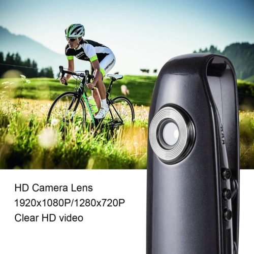 Lenofocus Mini Body Camera 1080P Full HD Hidden Spy Cameras Portable Pocket Clip Wearable Camera Video Recorder Small Sport DV DVR Dash Camera for Car 2