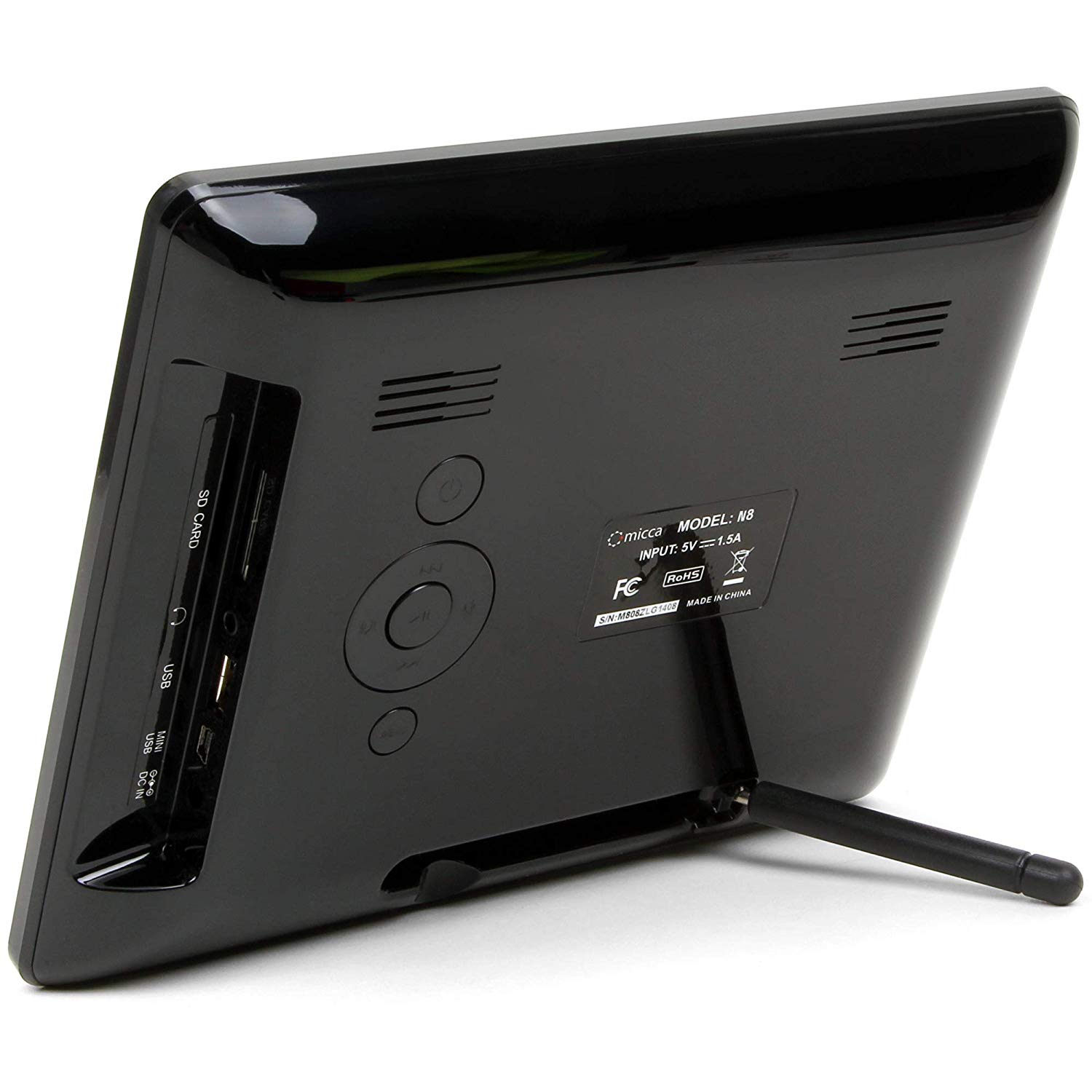 Micca 8-Inch Digital Photo Frame High Resolution LCD, MP3 Music 1080P HD Video Playback, Auto On/Off Timer (Model: N8, Replaces M808z) 5 Micca 8-Inch Digital Photo Frame High Resolution LCD, MP3 Music 1080P HD Video Playback, Auto On/Off Timer (Model: N8, Replaces M808z) - Image 5