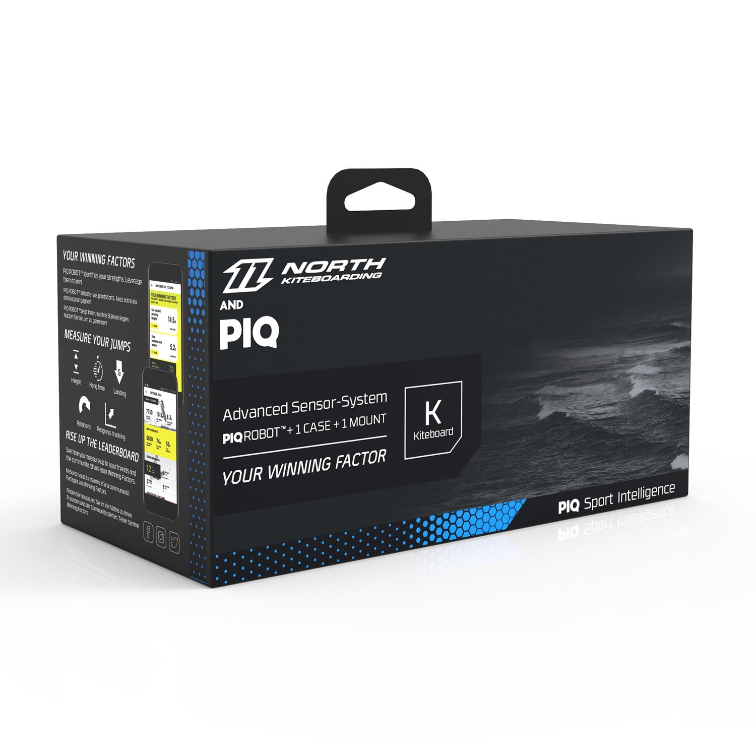 PIQ North Kiteboarding Wearable Kiteboard Sport Tracker - Instant Jump Height Readout & Ride Analysis 5 PIQ North Kiteboarding Wearable Kiteboard Sport Tracker - Instant Jump Height Readout & Ride Analysis - Image 5