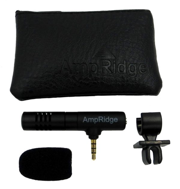 Ampridge MMSP MightyMic S+ Shotgun Cardioid Video Microphone for iPhone/iPad/Android with Headphone Monitor 12