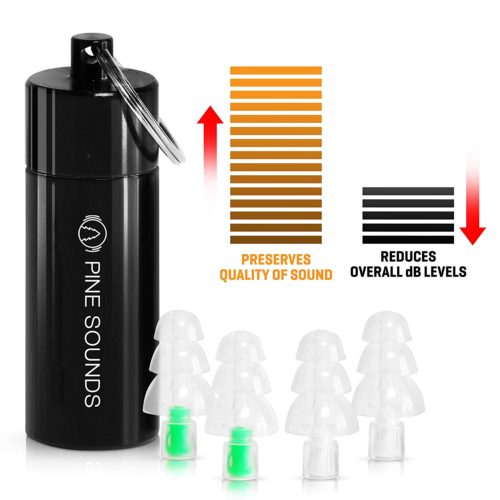 Reverbs High Fidelity Ear Plugs - 2 Pair Professional Noise Cancelling Earplugs For Concerts, Musicians, Motorcycles and More! 4