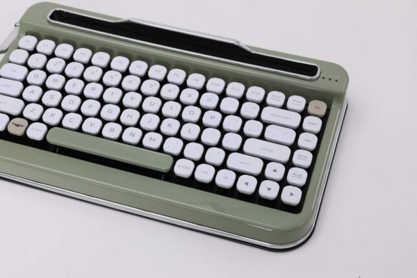 Penna Bluetooth Keyboard with White Diamond Shape Keycap(US Language) (Switch-Cherry Mx Blue, Pure White) 11