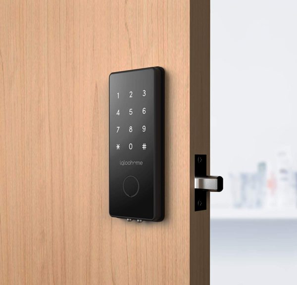 Igloohome Smart Electronic Deadbolt 2S, — Grant & Control Remote Access with Pin Code — Touch Screen Keypad with Built-in Alarm — Bluetooth Enabled — Works Offline — Works with Your Smartphone. 4