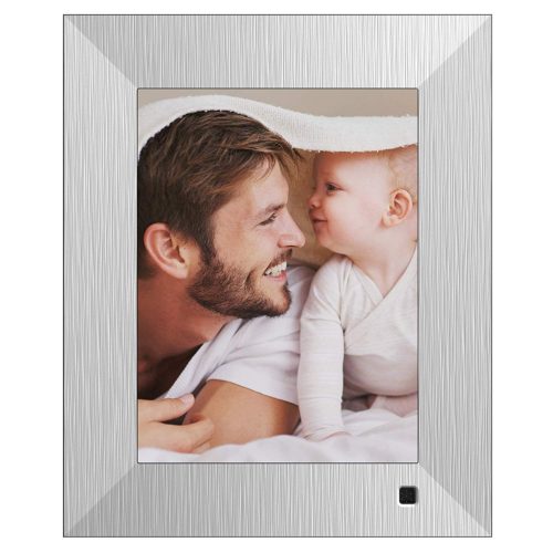 NIX Lux Digital Photo Frame 8 inch X08F, Wood. Electronic Photo Frame USB SD/SDHC. Digital Picture Frame with Motion Sensor. Control Remote and 8GB US 7
