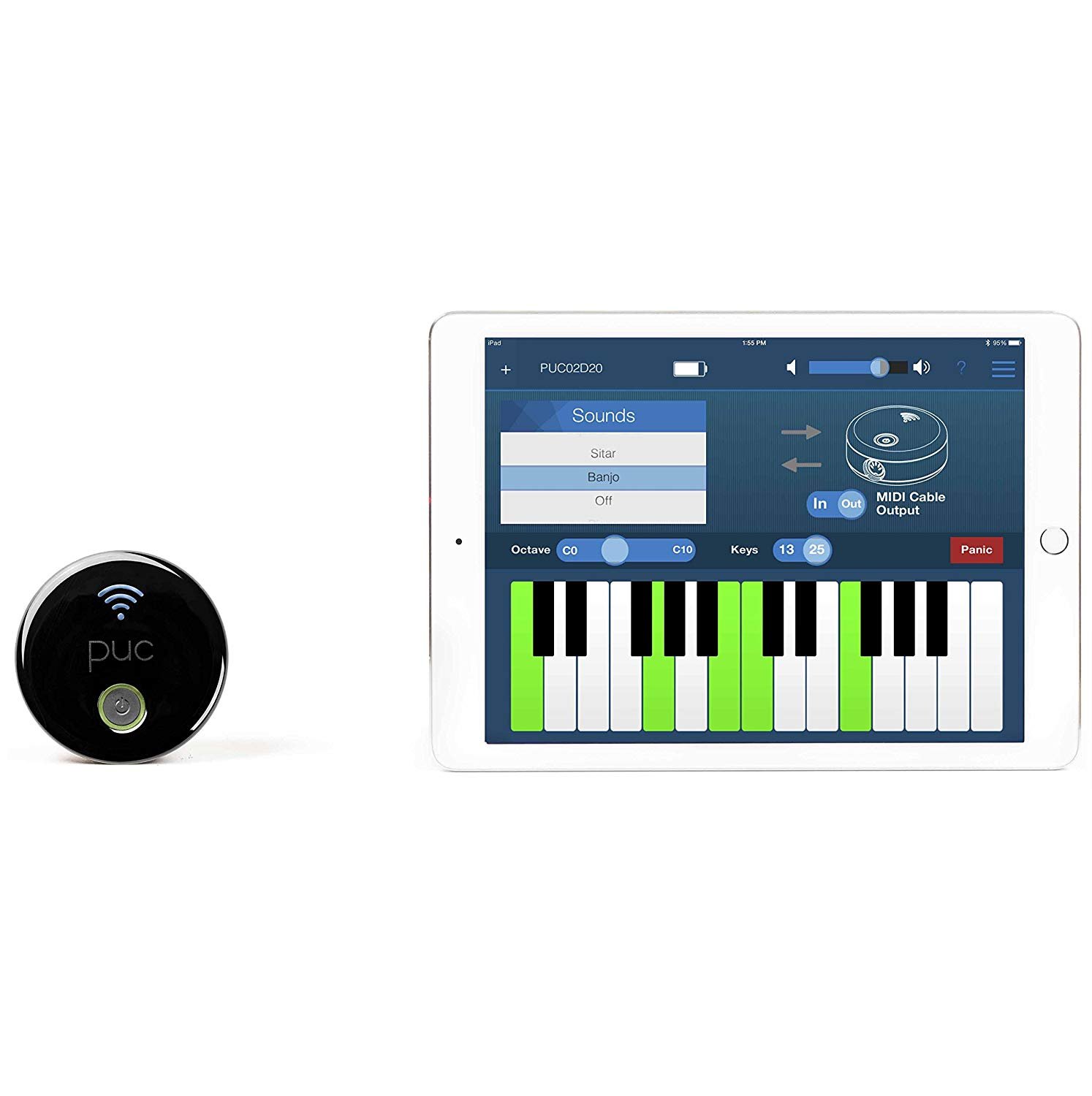 puc+ The Universal Bluetooth MIDI interface for musicians who make music on an iPhone, an iPad, or a Mac 7 puc+ The Universal Bluetooth MIDI interface for musicians who make music on an iPhone, an iPad, or a Mac - Image 7
