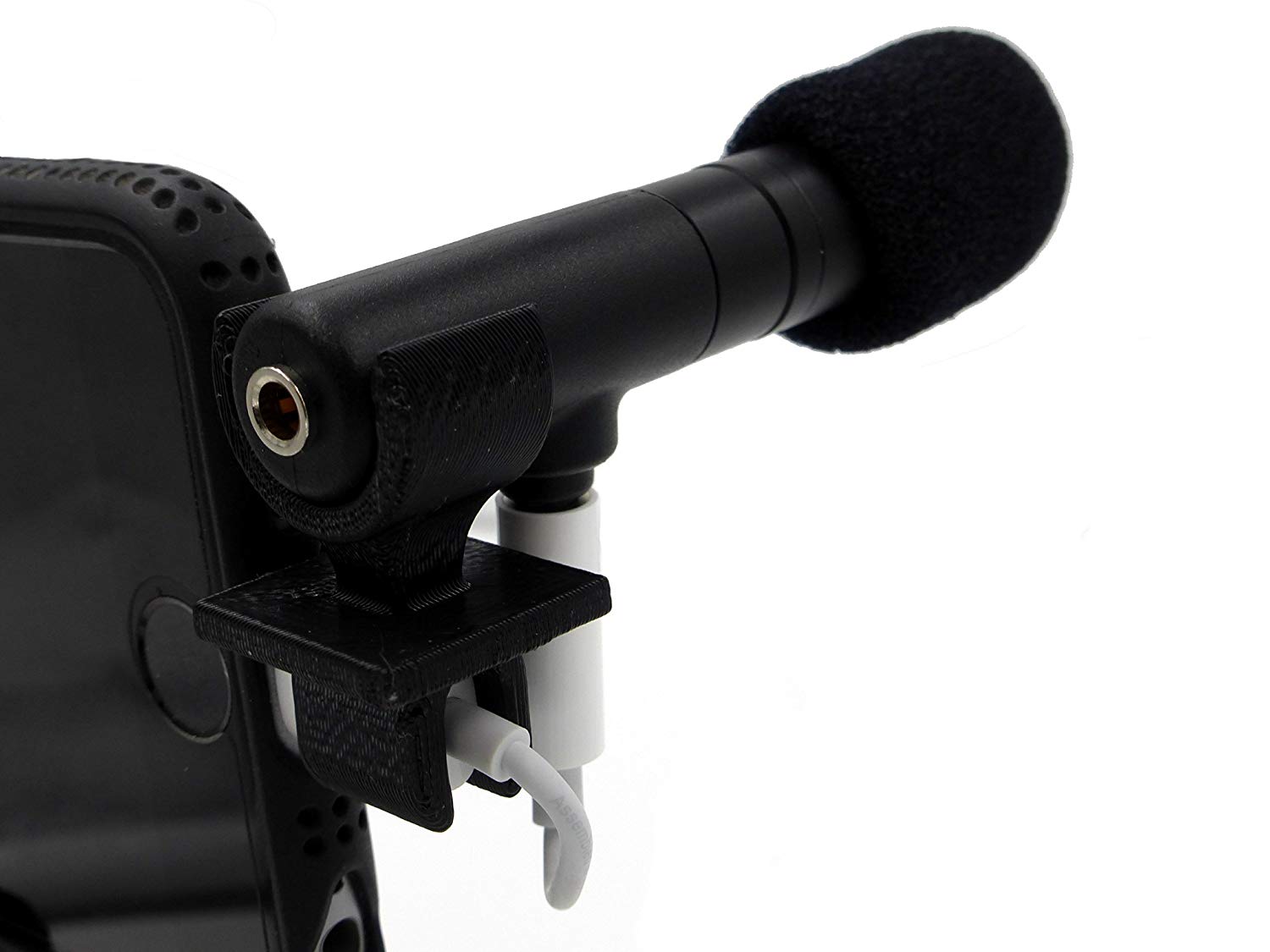 Ampridge MMSP MightyMic S+ Shotgun Cardioid Video Microphone for iPhone/iPad/Android with Headphone Monitor 19 Ampridge MMSP MightyMic S+ Shotgun Cardioid Video Microphone for iPhone/iPad/Android with Headphone Monitor - Image 19