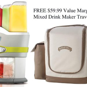 Margaritaville Mixed Drink Maker w/Travel Bag Model NBMGMD3000